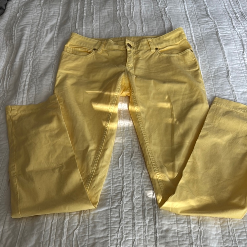 Gucci Yellow Jeans Leggings